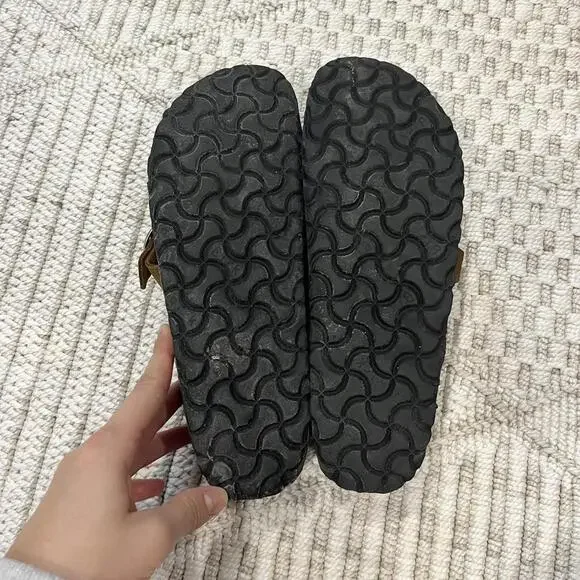 Birkenstock Buckley Suede Clogs - Picture 5 of 7